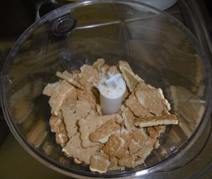 Base Cheesecake senza cottura - Biscotti nel mixer