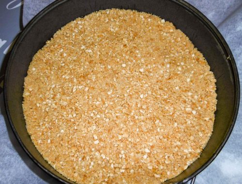 Base Cheesecake senza cottura - Piatto pronto