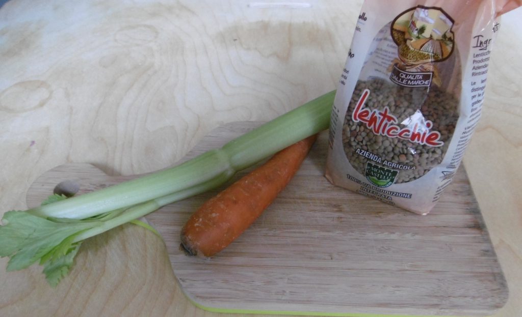 Come lessare le lenticchie - Ingredienti