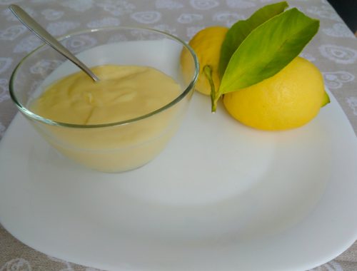 Crema al limone - Piatto pronto