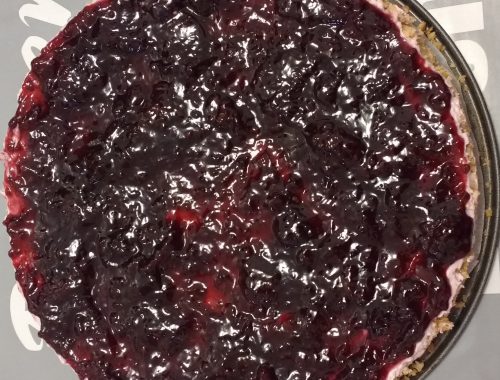 Cheesecake alla stracciatella e amarene - Piatto pronto