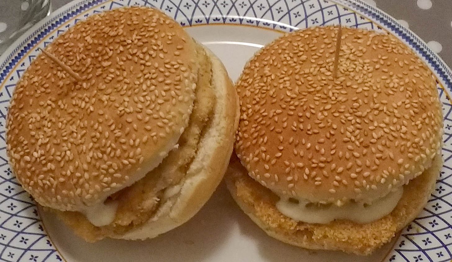 TengoFame - Panino con hamburger di pollo