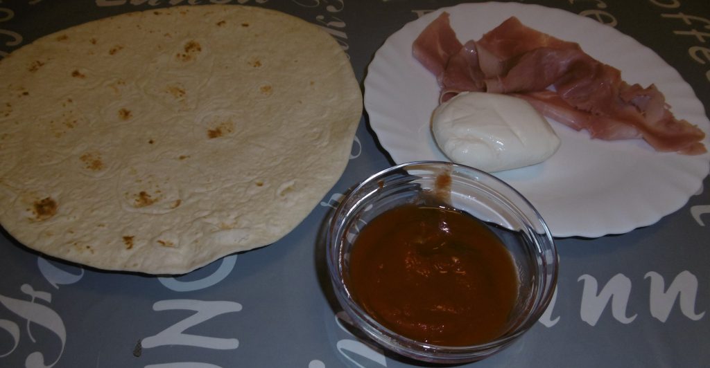 Pizza piadina - Ingredienti