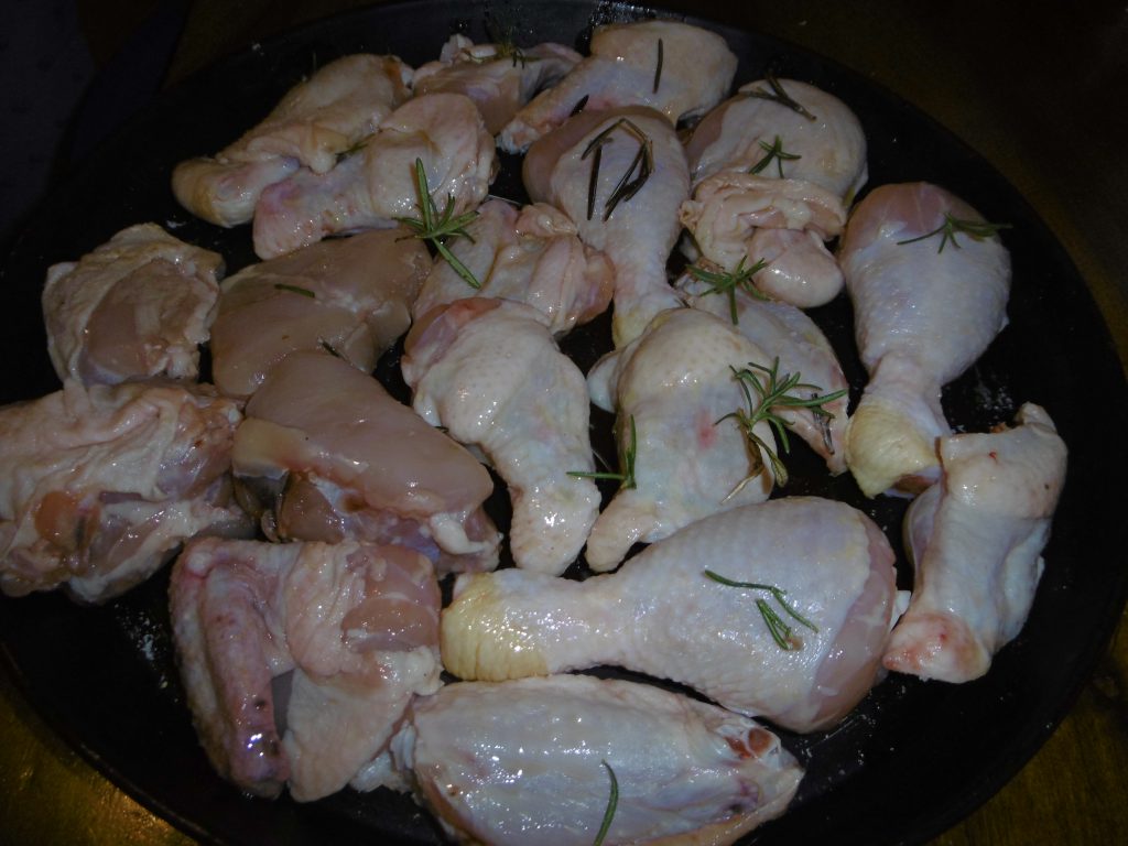 Pollo al forno - Pollo nella teglia