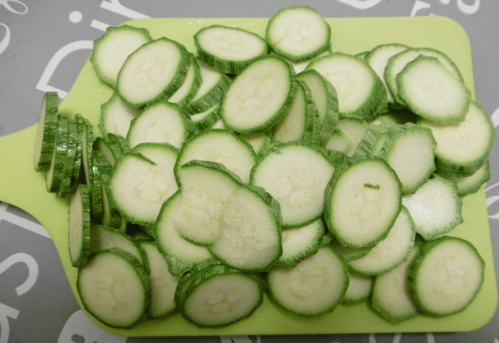 Zucchine trifolate - Zucchine rondelle