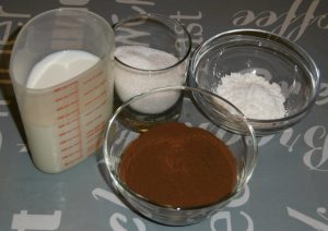 Cioccolata calda - Ingredienti
