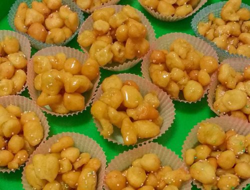 Ciciarelli o struffoli di Carnevale - Piatto pronto