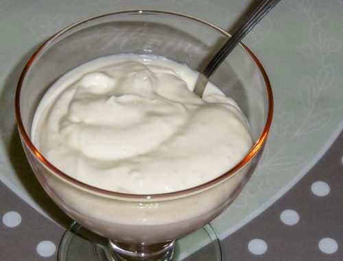 Crema chantilly al limone - Piatto pronto