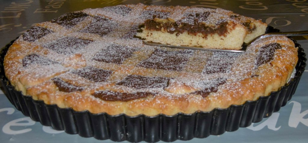 Crostata con ricotta e nutella - Piatto pronto