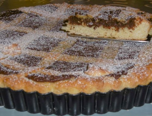 Crostata con ricotta e nutella - Piatto pronto