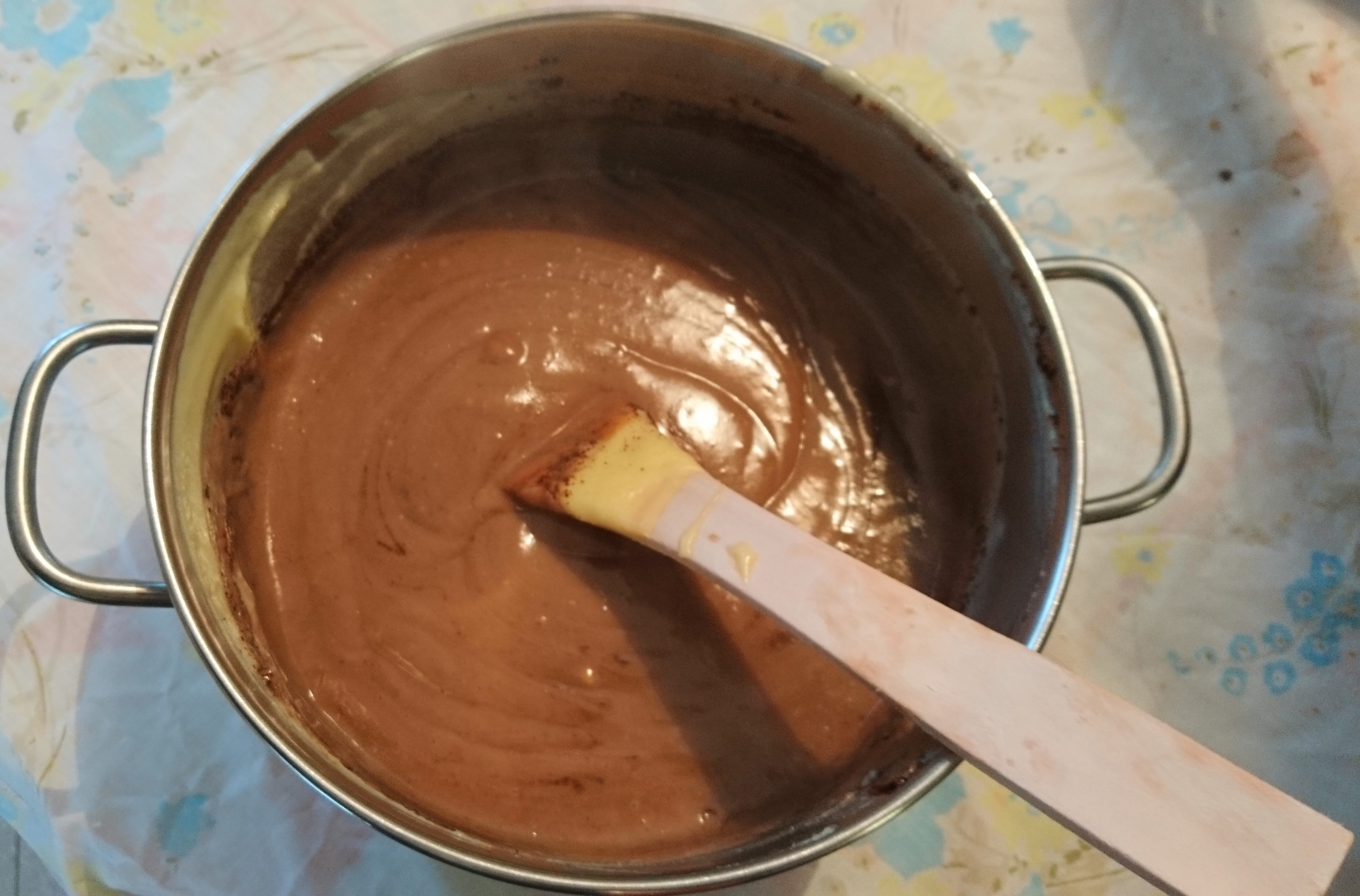 Tiramisù per bambini - Aggiunta cacao alla crema