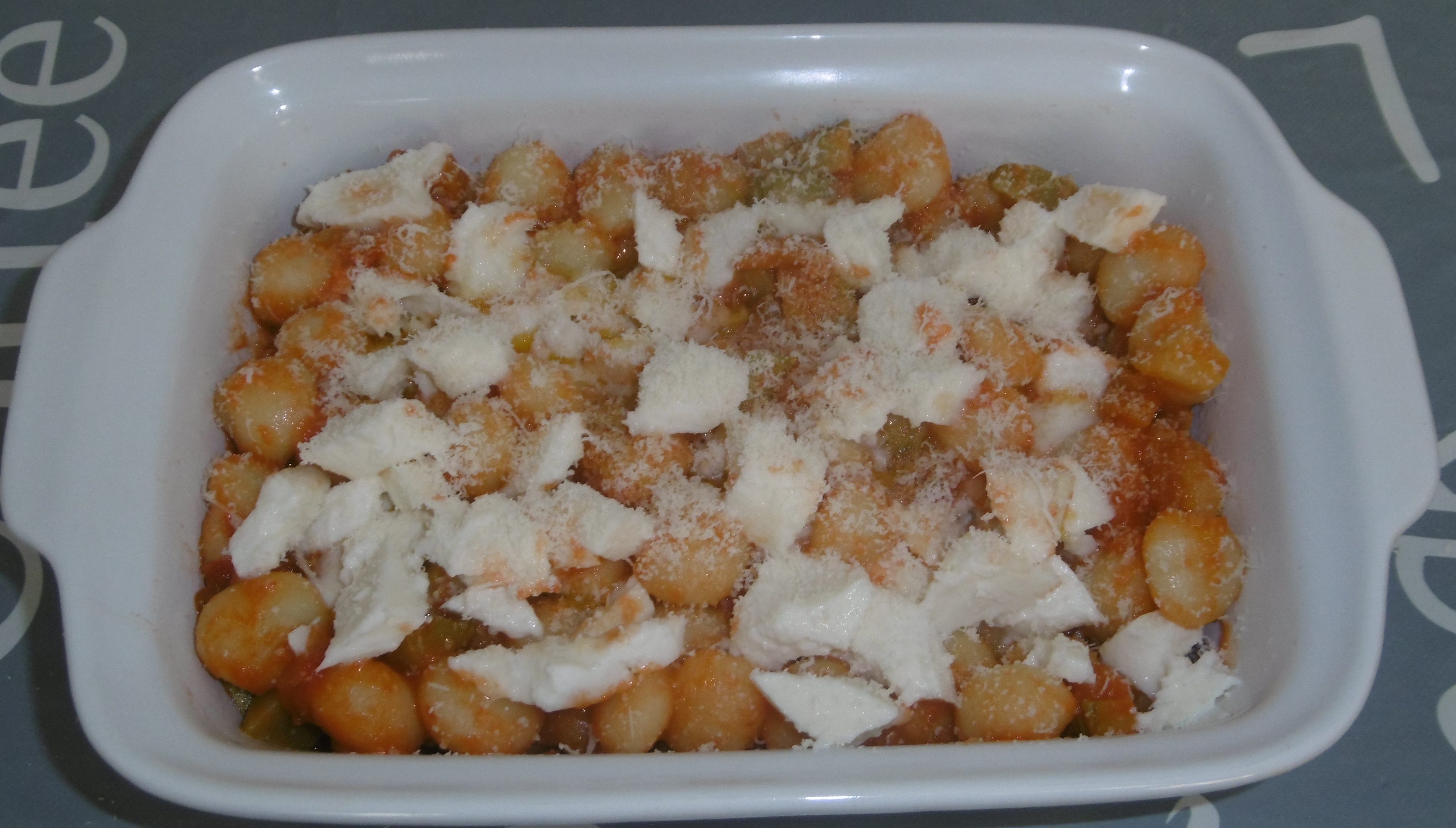 Gnocchi gratinati con zucchine e melanzane - Gnocchi in teglia