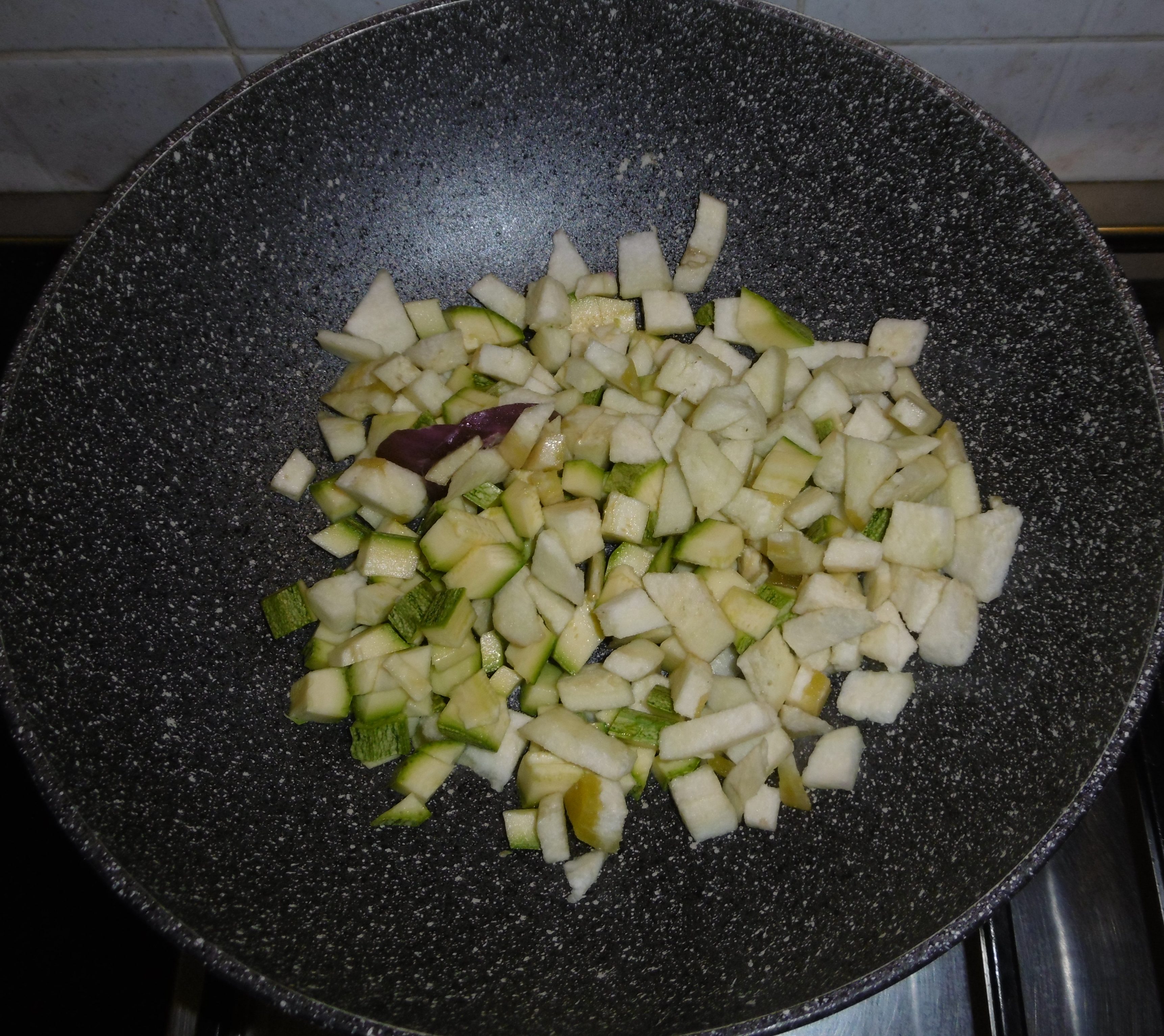 Gnocchi gratinati con zucchine e melanzane - Verdure in padella