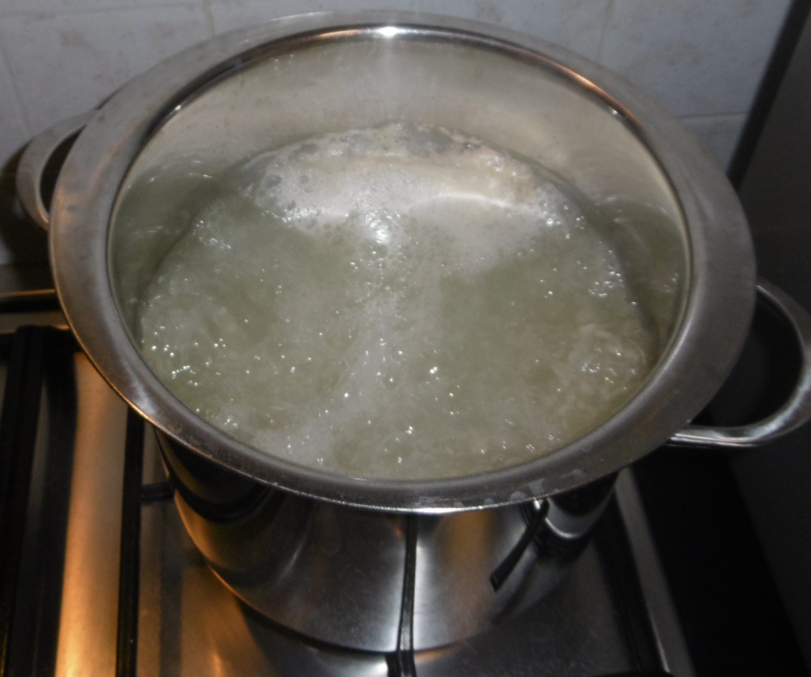 Timballo di riso al forno - Riso in cottura