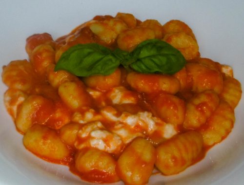 Gnocchi alla sorrentina - Piatto pronto