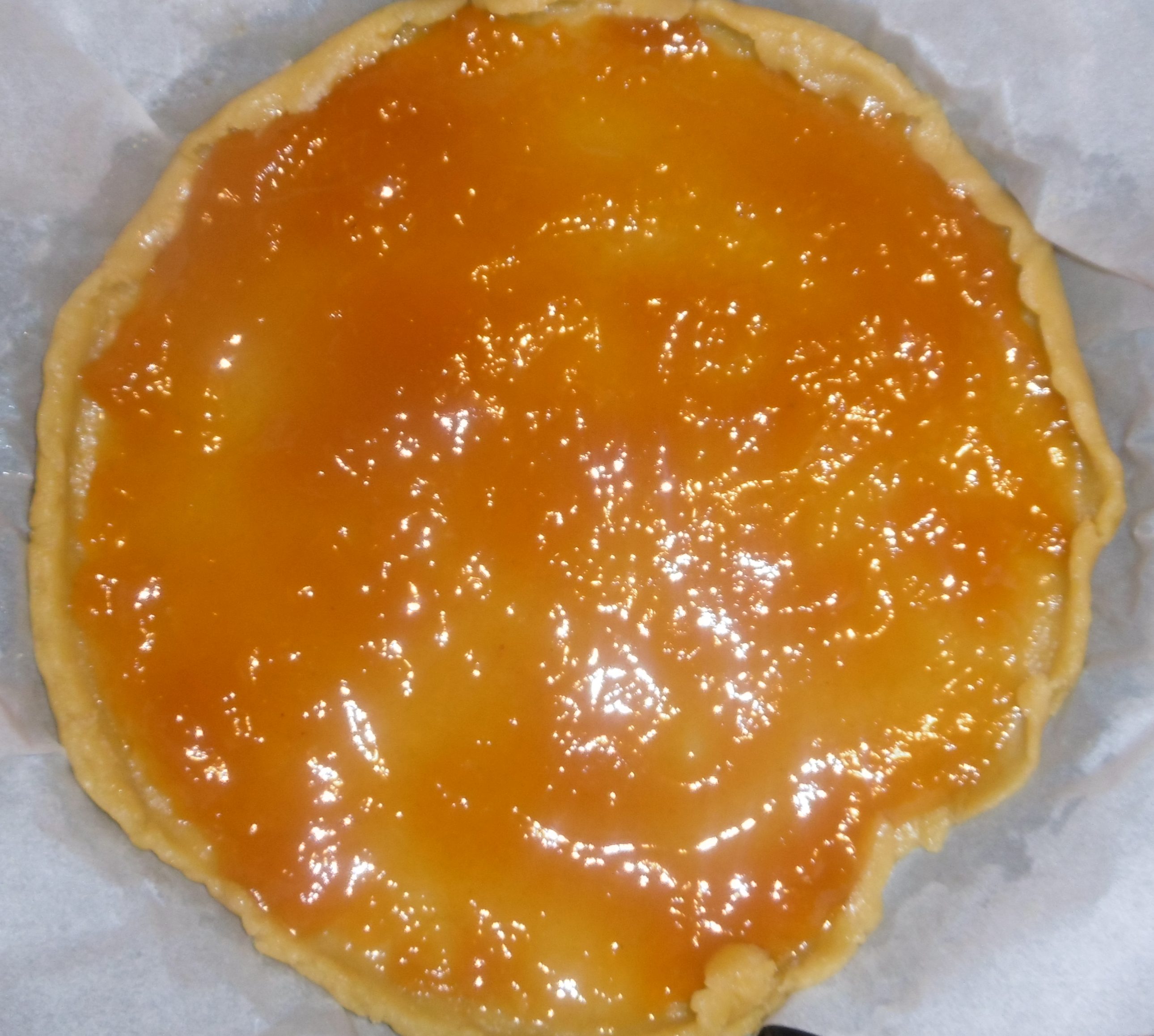 Crostata di marmellata senza burro - Aggiunta marmellata