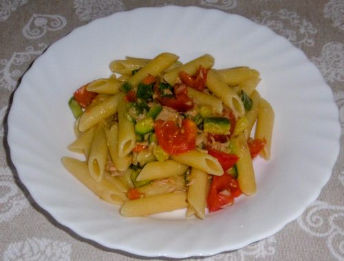 Pasta con tonno e zucchine - Piatto pronto