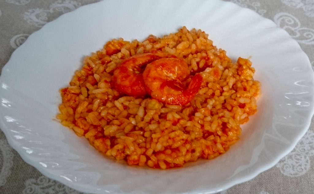 Risotto con mazzancolle - Piatto pronto