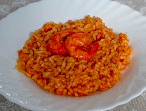 Risotto con mazzancolle - Piatto pronto