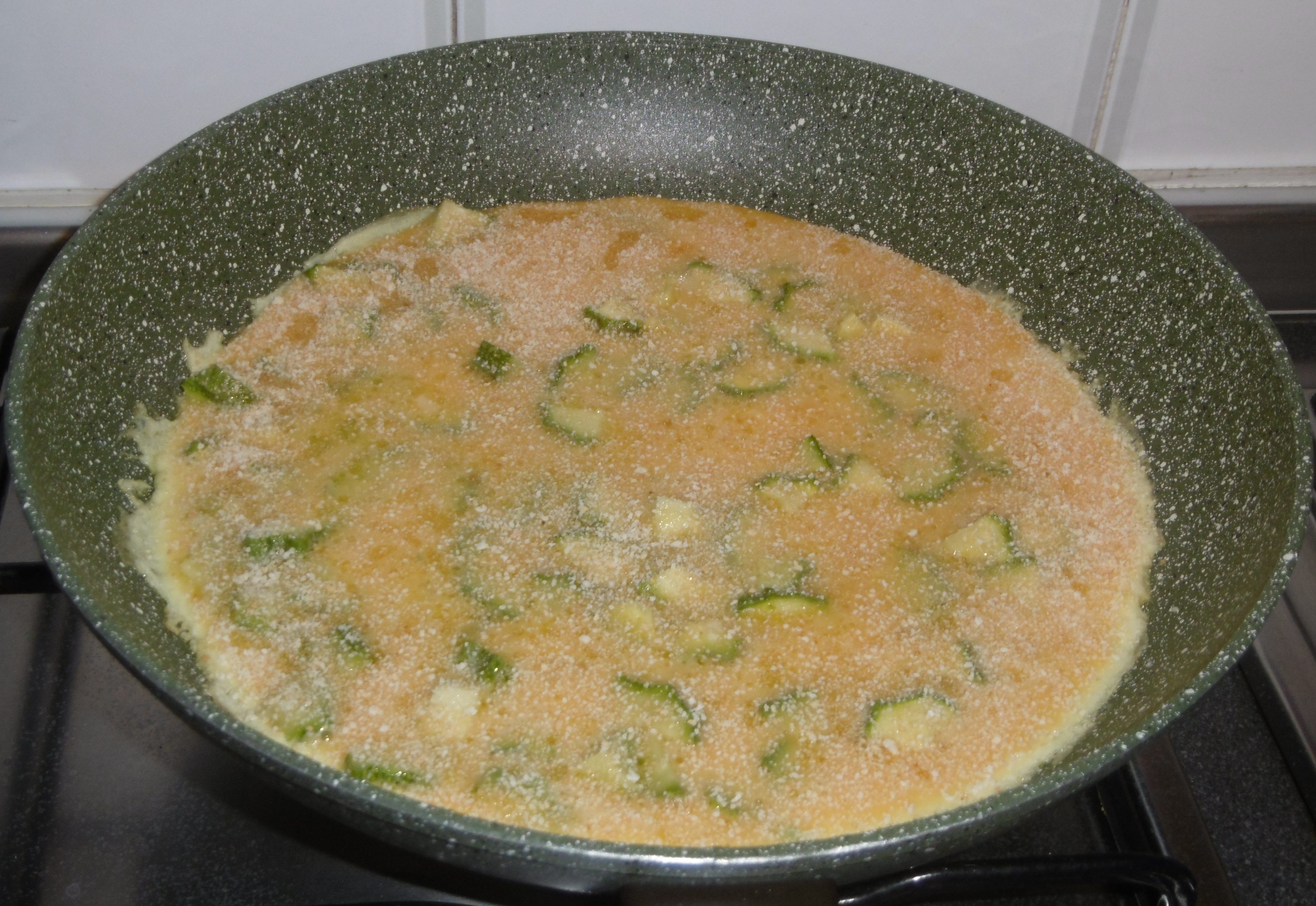 Frittata di zucchine - Impasto