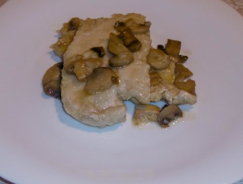 Scaloppine di tacchino ai funghi - Piatto pronto