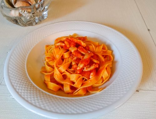 Fettuccine con sugo di calamari - Piatto pronto