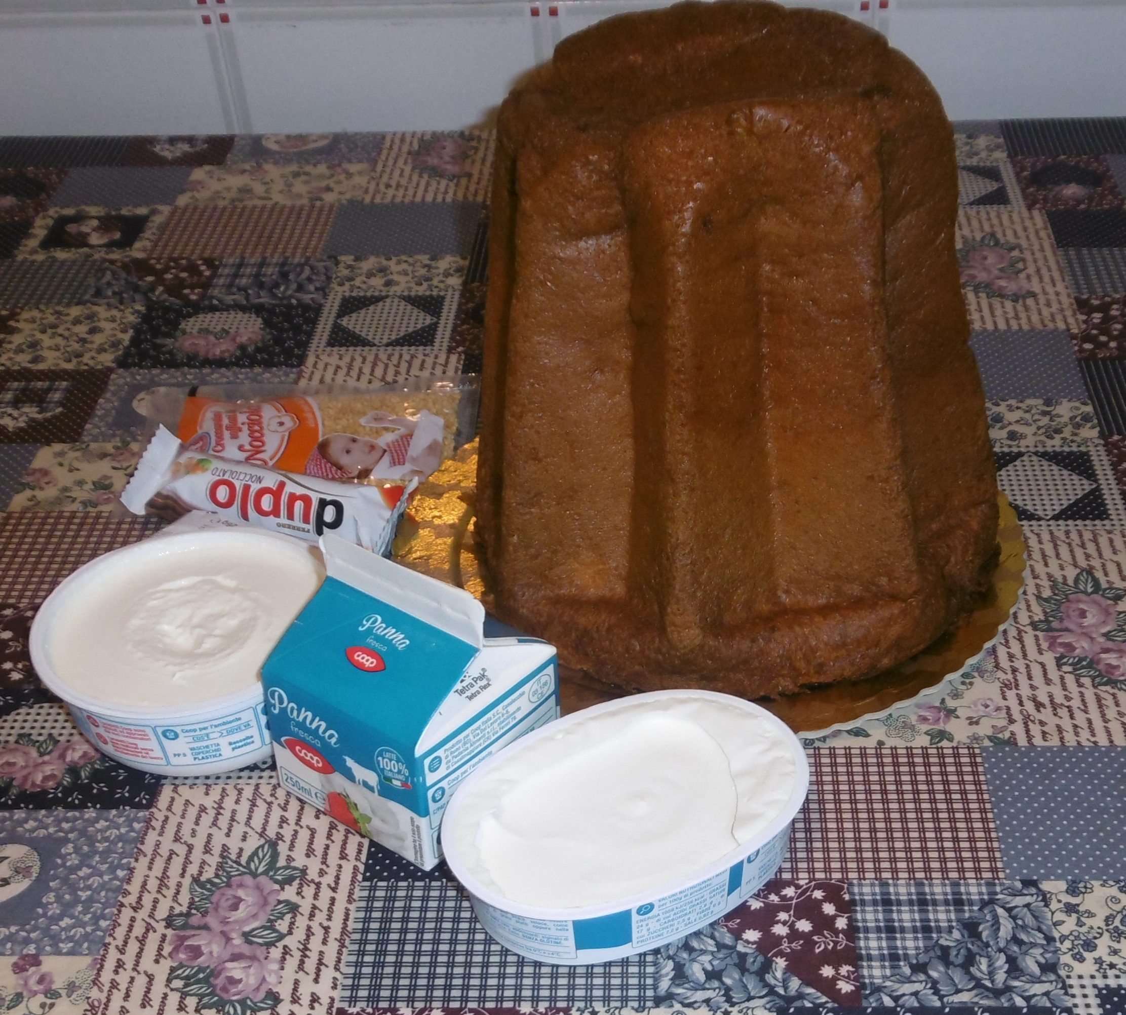 Pandoro tiramisù - Ingredienti