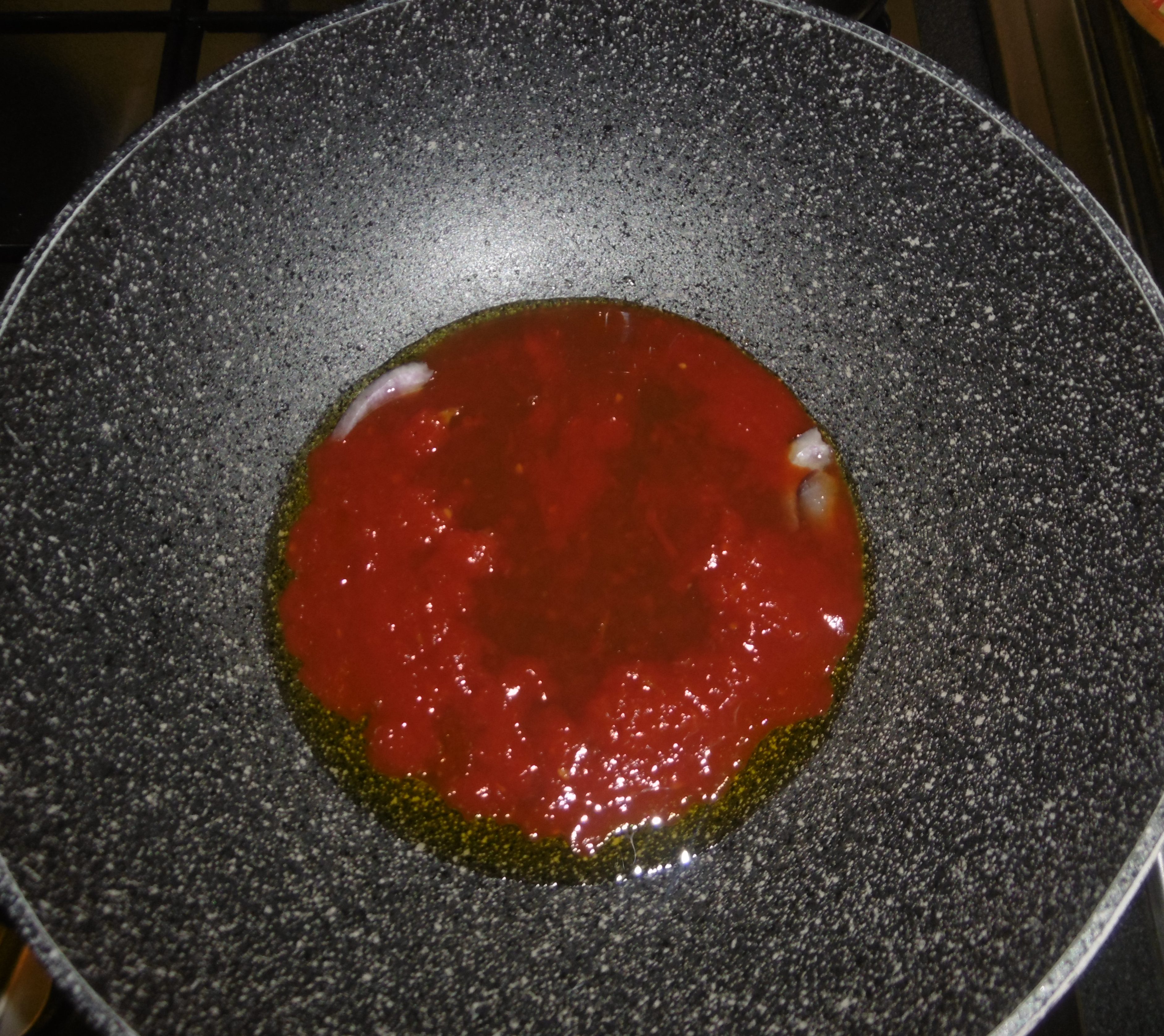 Pasta e ceci - Pomodoro in padella