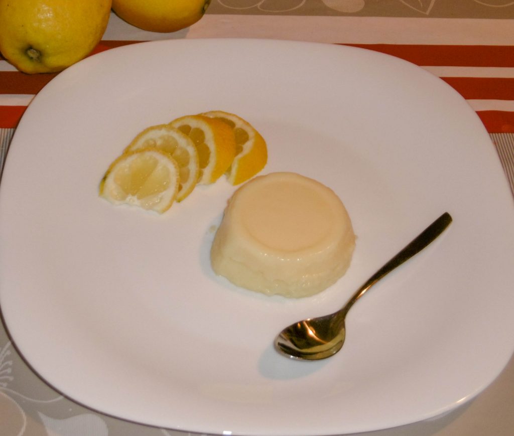 Budino al profumo di limone - Piatto pronto