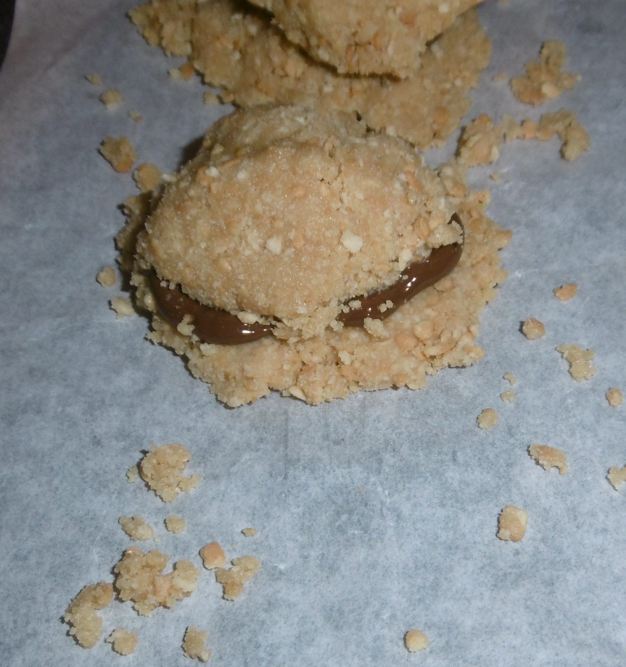 Palline di biscotti al cioccolato - Copertura