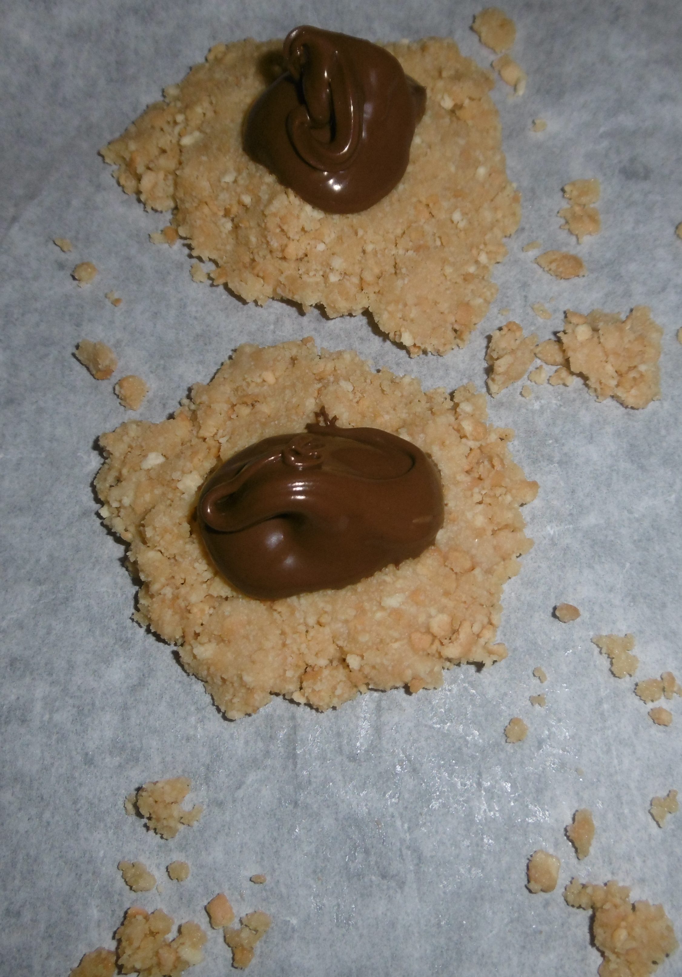 Palline di biscotti al cioccolato - Ripieno