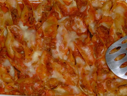 Conchiglioni ripieni al ragù - Piatto pronto