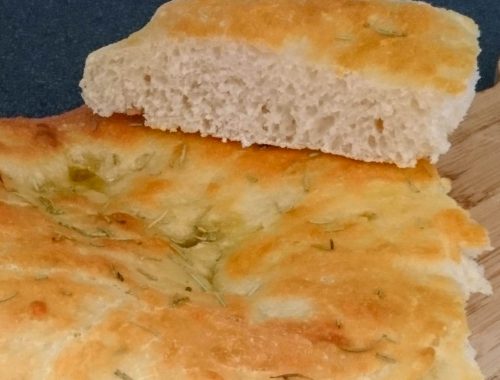 Focaccia al rosmarino - Piatto pronto