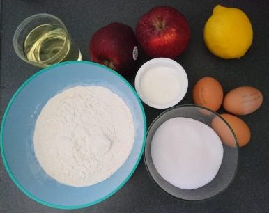 Torta di mele e yogurt - Ingredienti