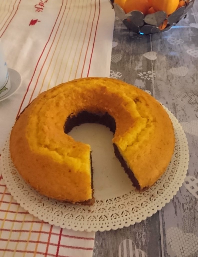 Ciambellone zucca e cioccolato senza burro - Piatto pronto